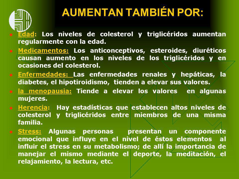 como aumentan los trigliceridos como aumentan los trigliceridos
